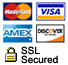 We accept all major credit cards and use SSL secured encryption to protect your information We accept all major credit cards and use SSL secured encryption to protect your information